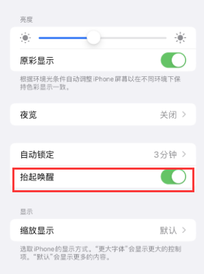 宝清苹果授权维修站分享iPhone轻点无法唤醒怎么办