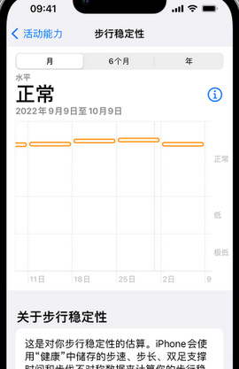 宝清iPhone手机维修如何在iPhone开启'步行稳定性通知'