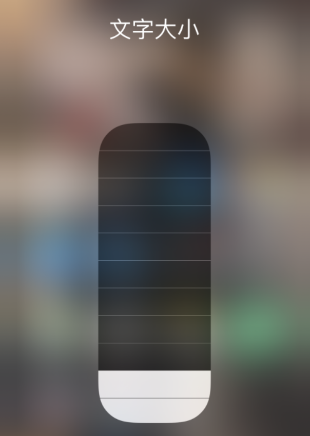 宝清苹果手机维修分享小技巧：在 iPhone 控制中心快速调节字体大小 